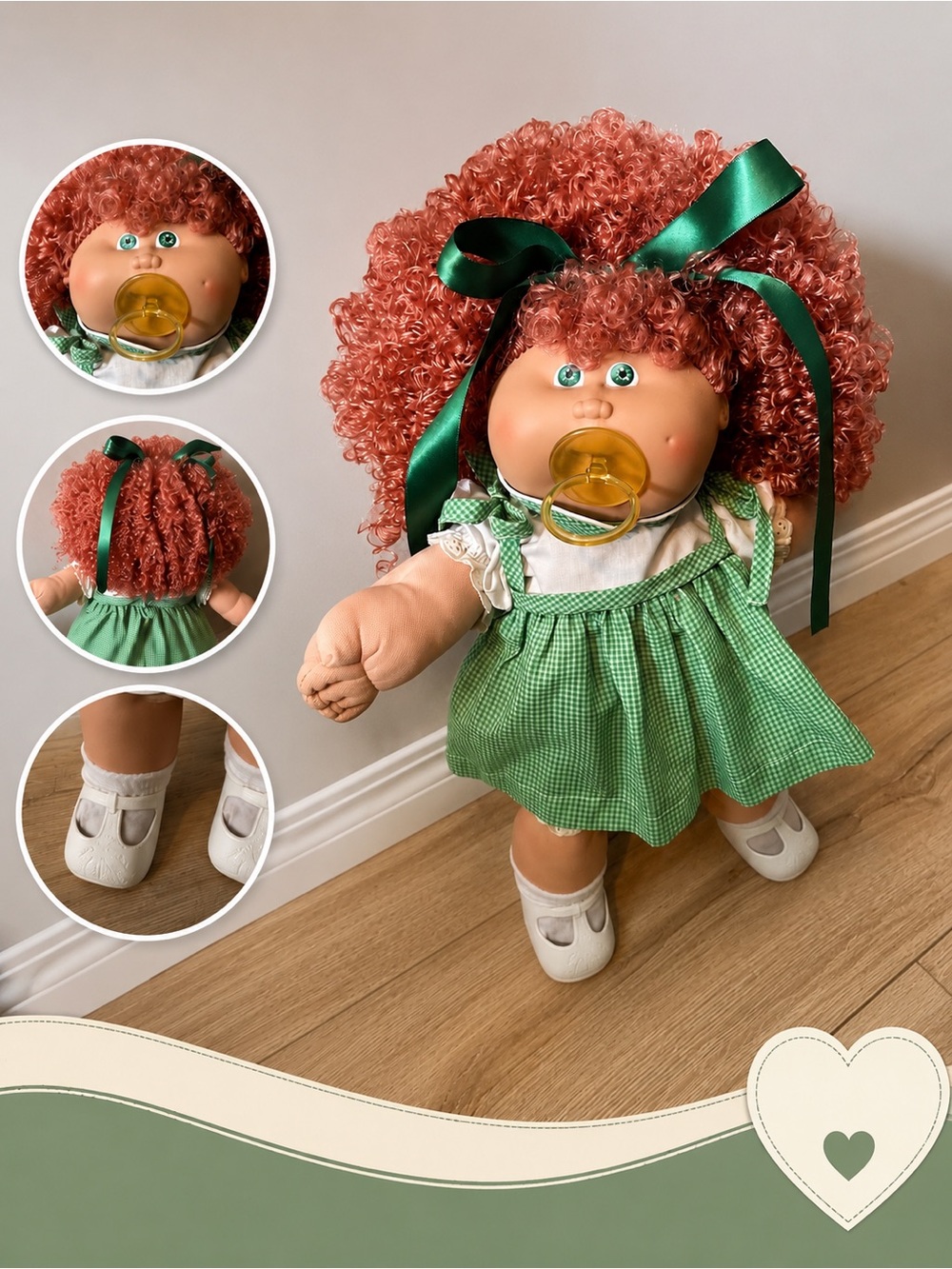 Meet Tess! A vintage cabbage patch kid reroot